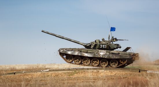Tank Biathlon in Volgograd Region