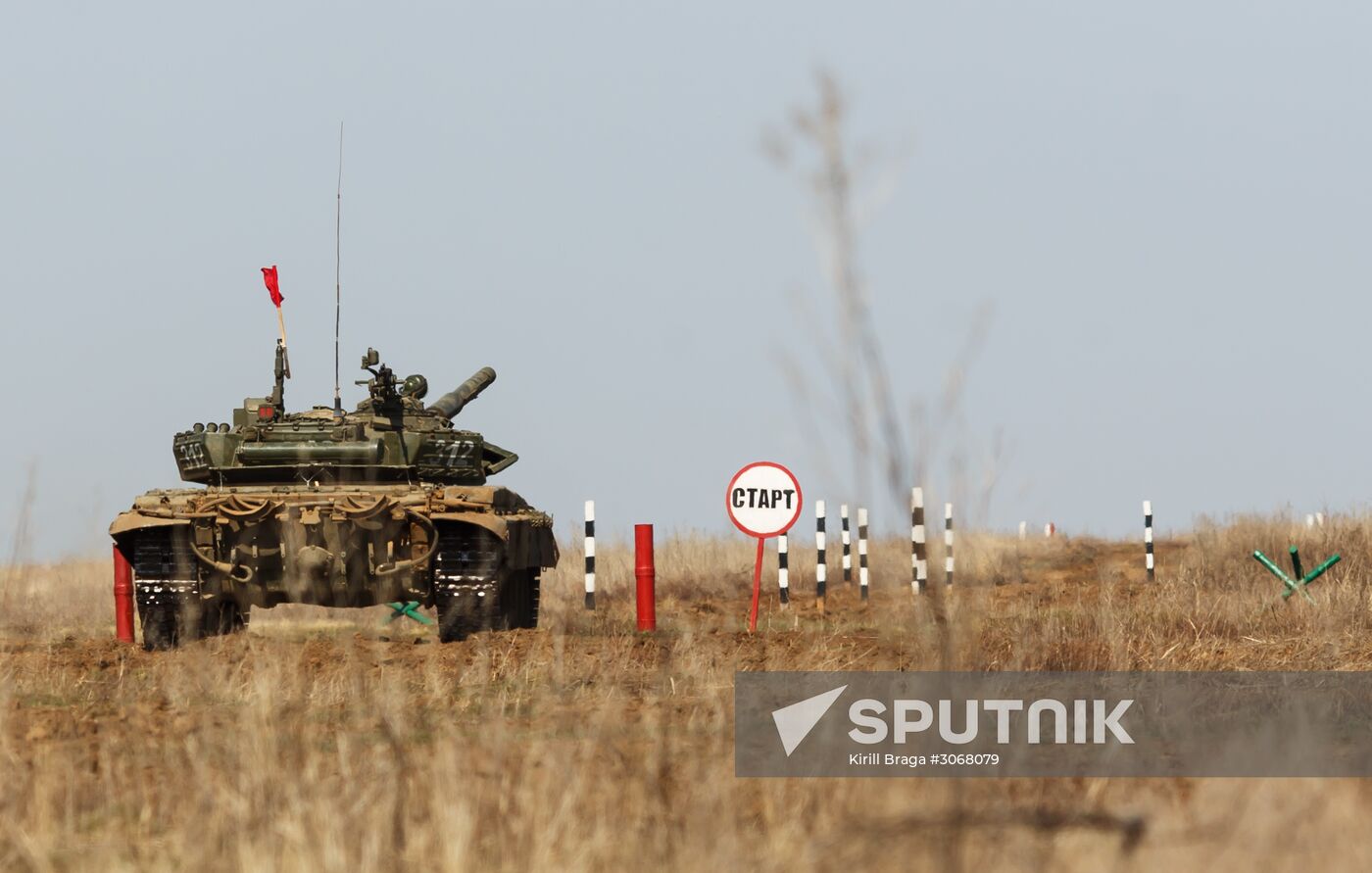 Tank Biathlon in Volgograd Region
