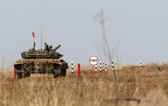 Tank Biathlon in Volgograd Region