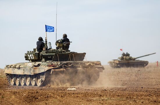 Tank Biathlon in Volgograd Region