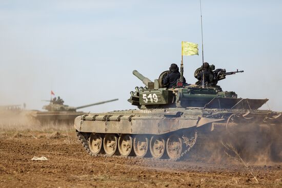 Tank Biathlon in Volgograd Region