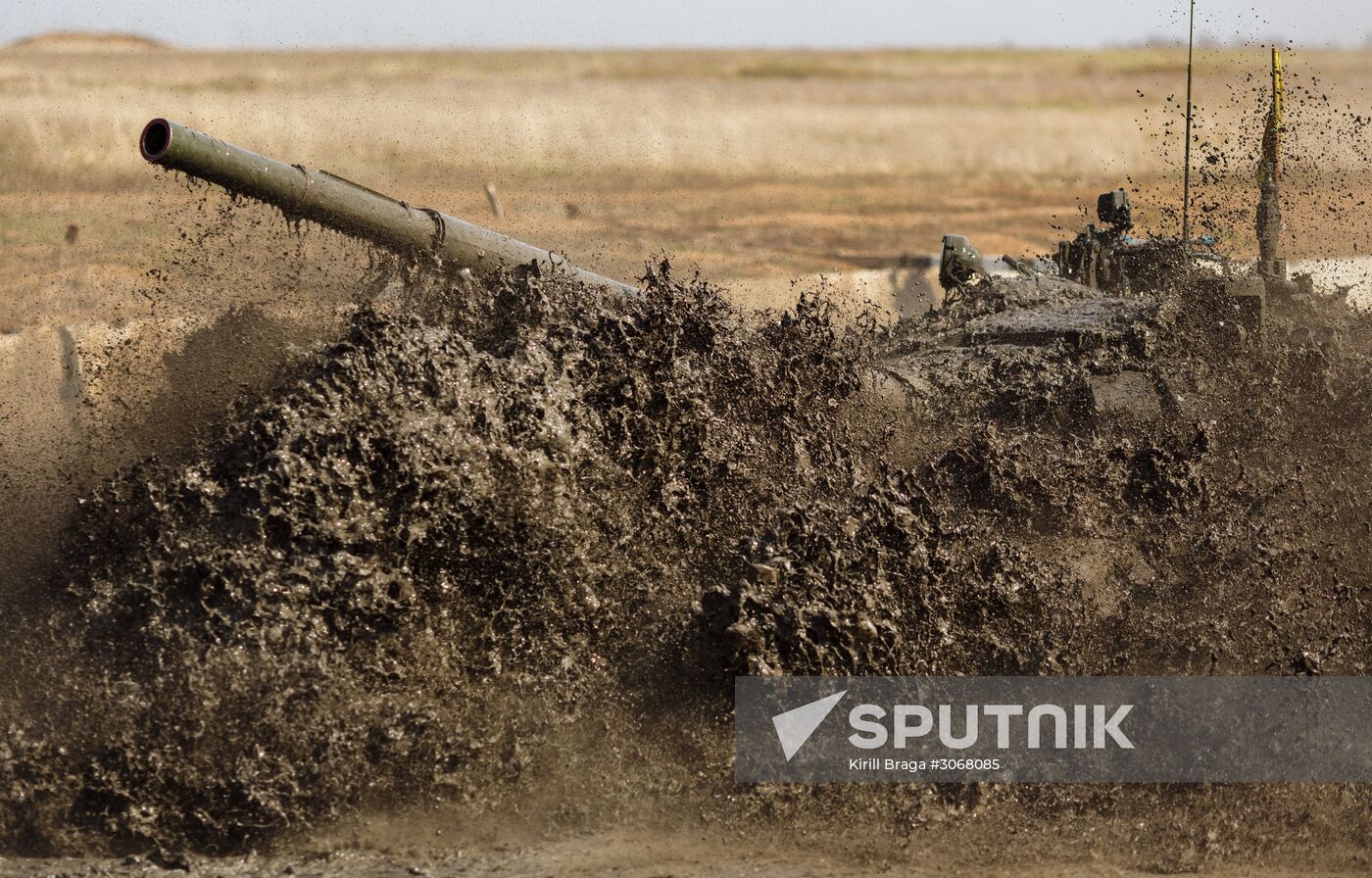 Tank Biathlon in Volgograd Region
