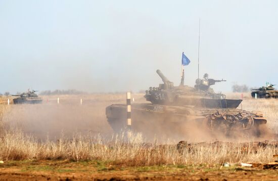 Tank Biathlon in Volgograd Region