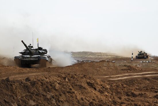 Tank Biathlon in Volgograd Region
