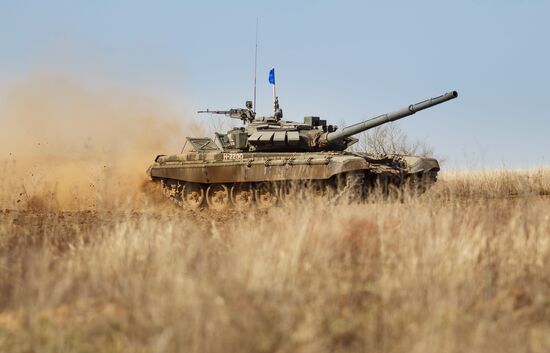 Tank Biathlon in Volgograd Region