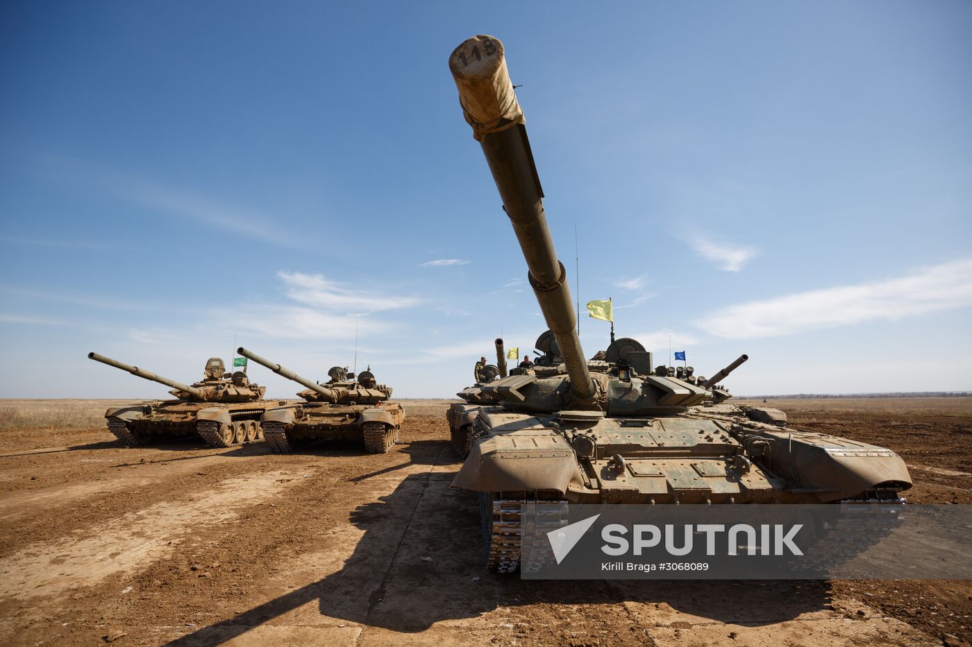 Tank Biathlon in Volgograd Region
