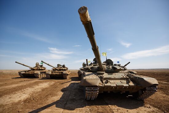 Tank Biathlon in Volgograd Region