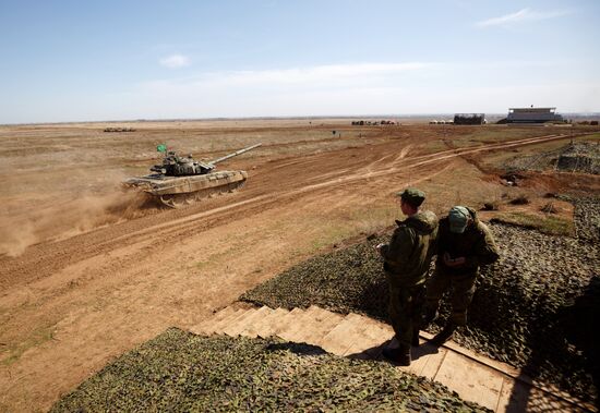 Tank Biathlon in Volgograd Region