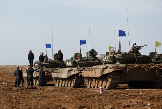 Tank Biathlon in Volgograd Region