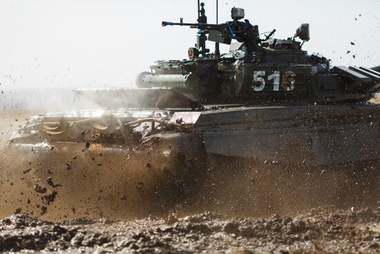 Tank Biathlon in Volgograd Region