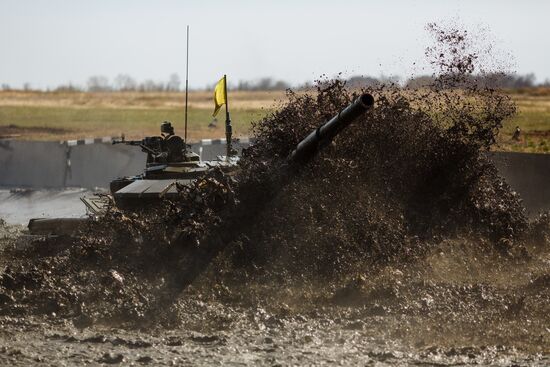 Tank Biathlon in Volgograd Region