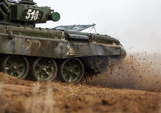Tank Biathlon in Volgograd Region
