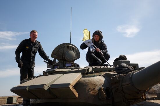 Tank Biathlon in Volgograd Region