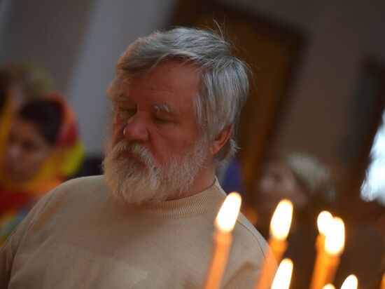 Liturgy in Sukhumi catheral on Annunciation Day