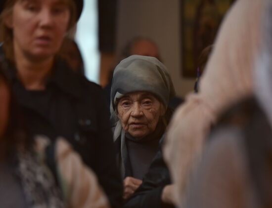 Liturgy in Sukhumi catheral on Annunciation Day