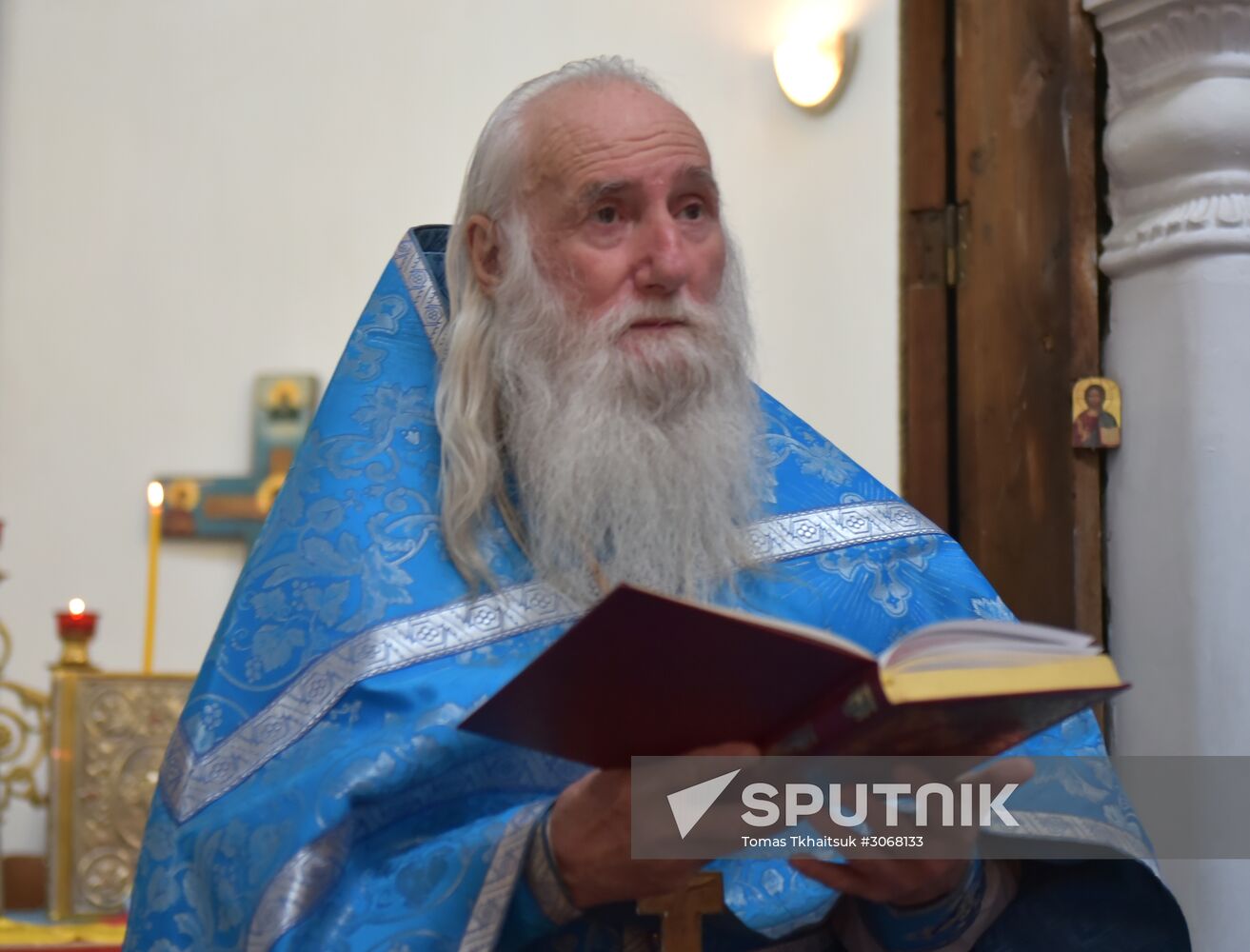 Liturgy in Sukhumi catheral on Annunciation Day