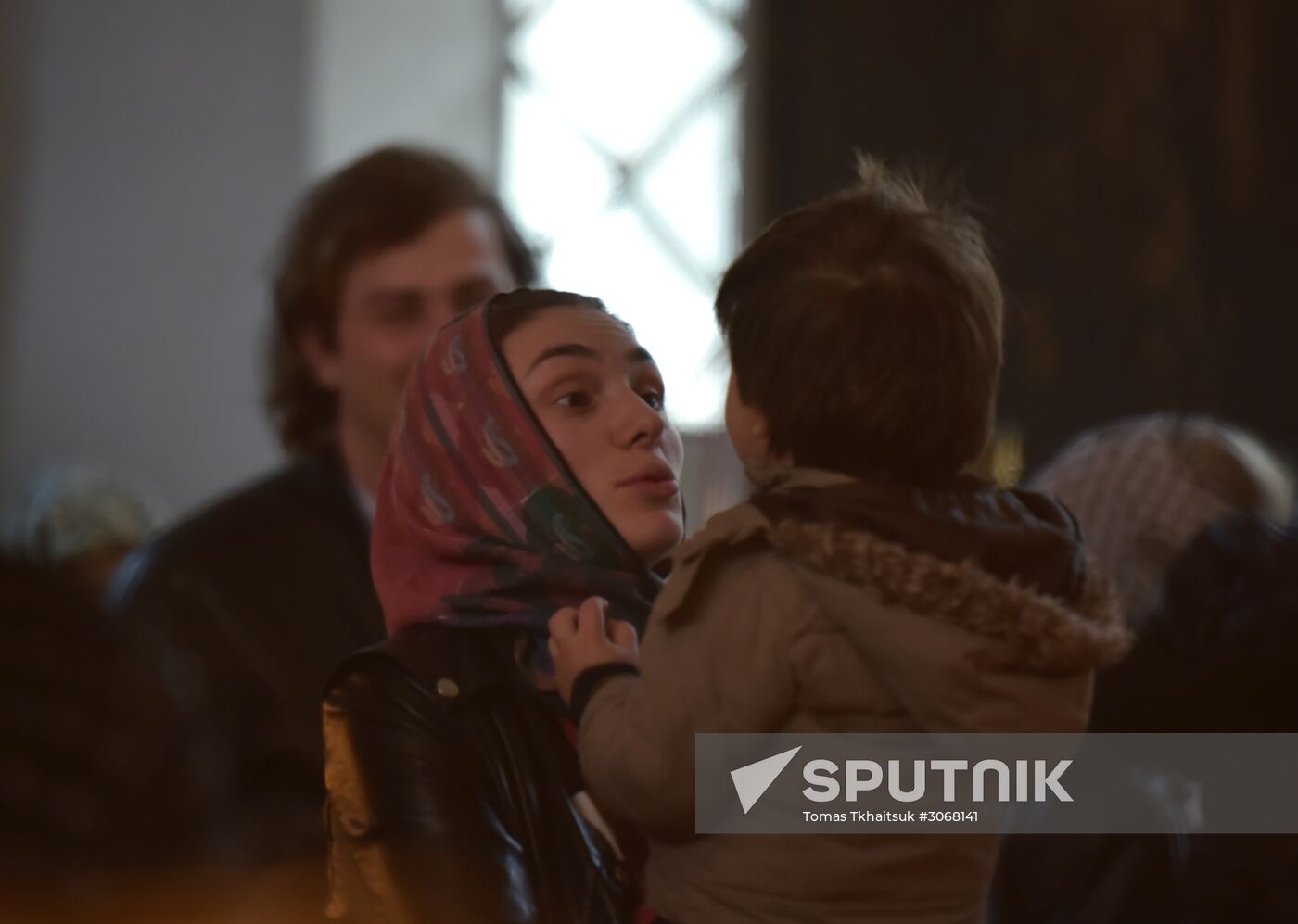 Liturgy in Sukhumi catheral on Annunciation Day
