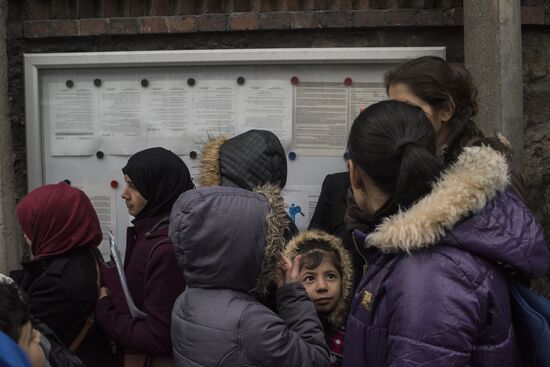 Syrian refugees in Istanbul
