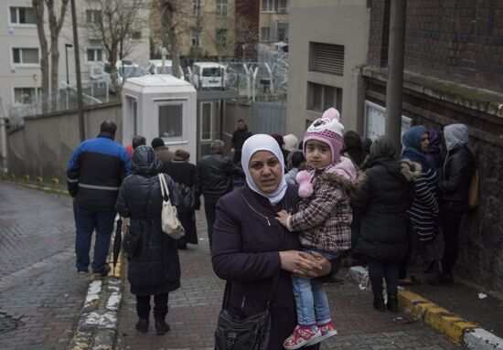 Syrian refugees in Istanbul