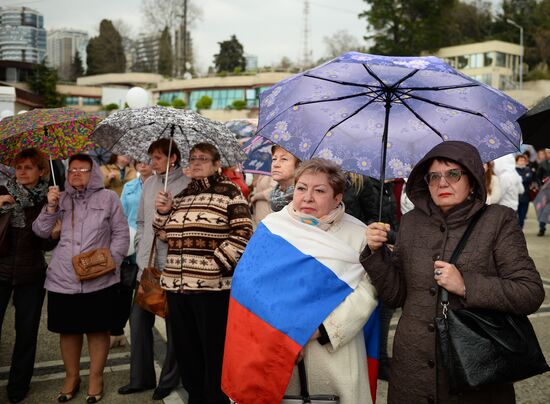 "United Against Terror" nation-wide campaign in Sochi