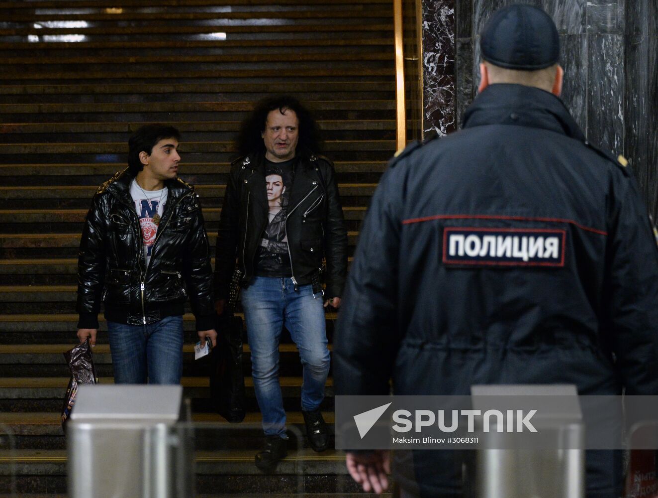 Security measures in Moscow metro