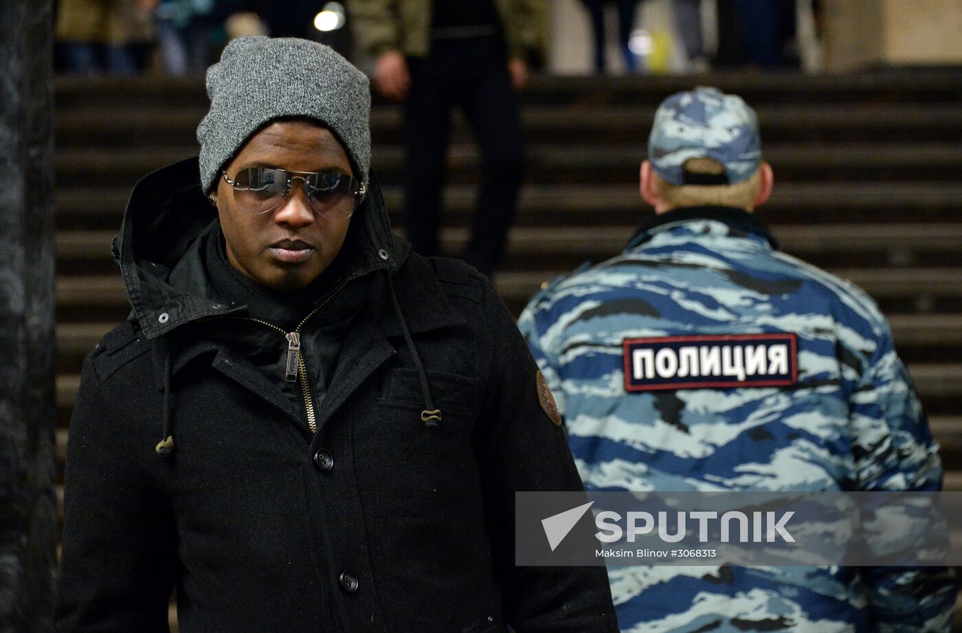 Security measures in Moscow metro