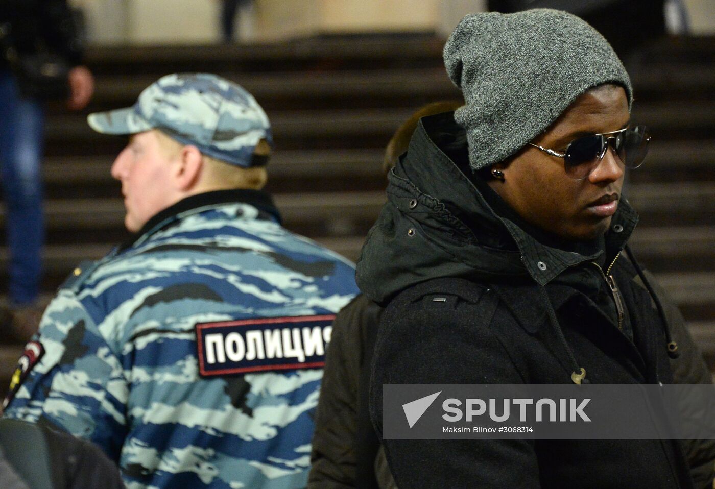 Security measures in Moscow metro