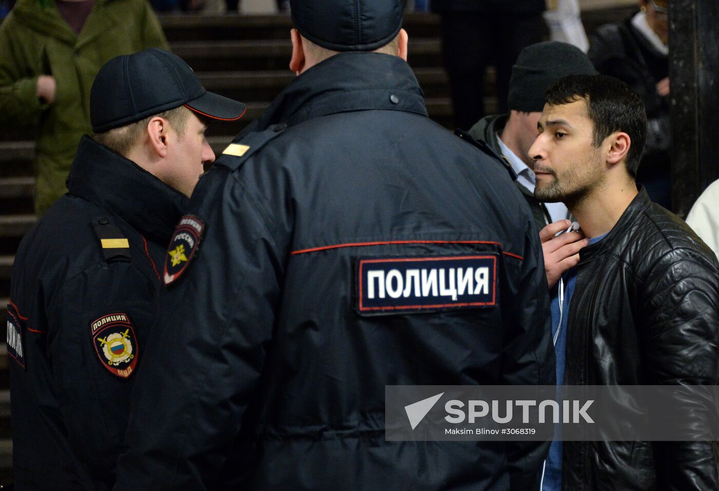 Security measures in Moscow metro