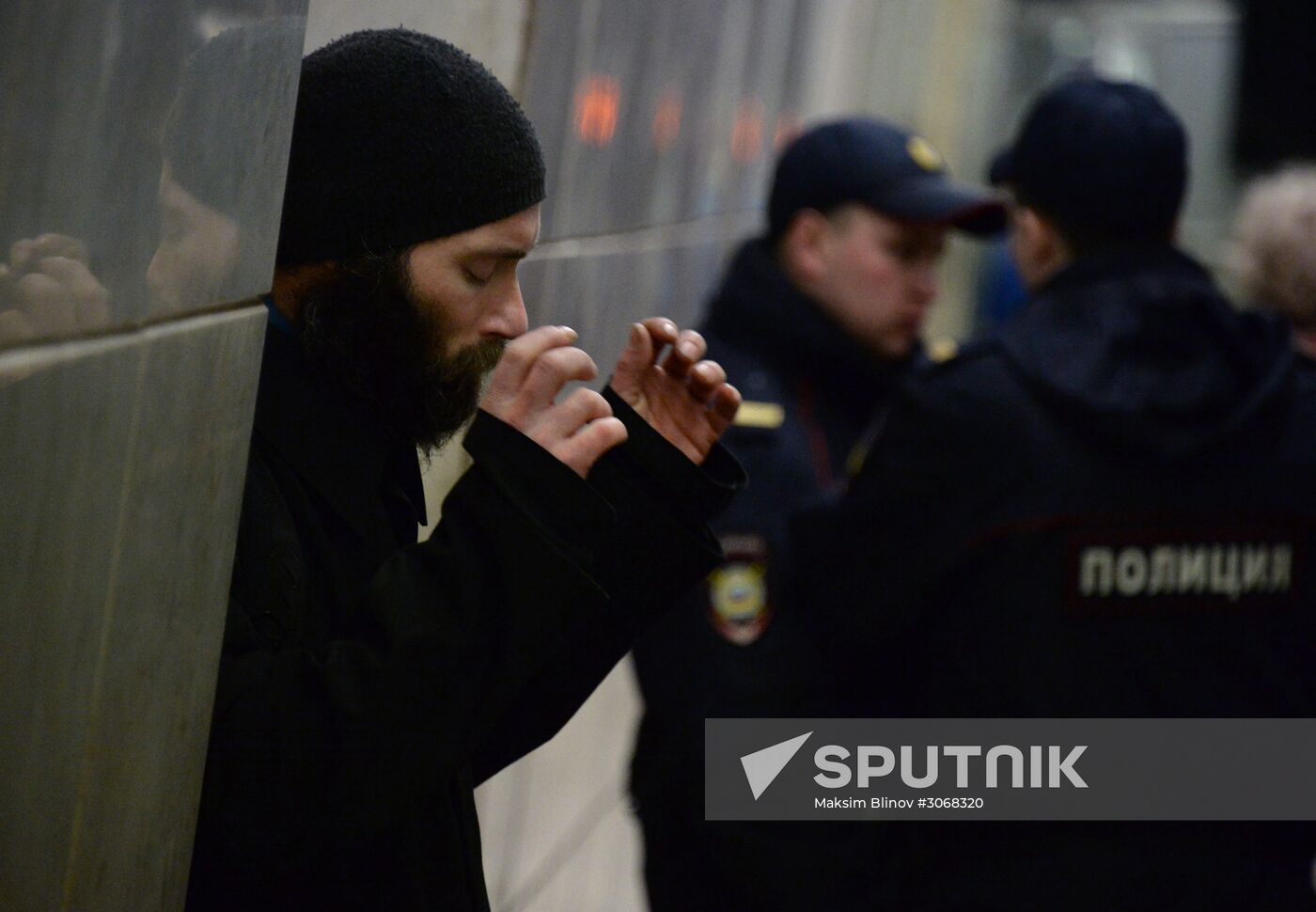 Security measures in Moscow metro
