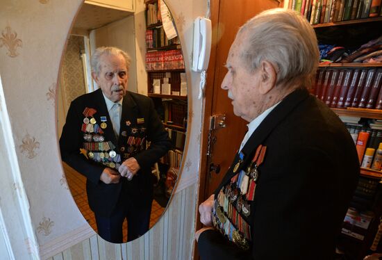 Alexander Shlykov, WWII veteran from Chelyabinsk Region