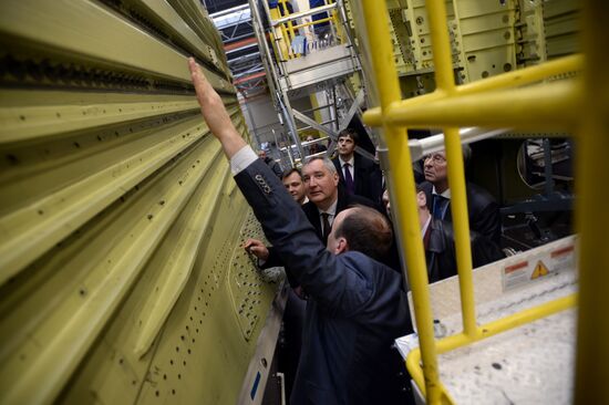 Deputy Prime Minister Dmitry Rogozin visits Ulyanovsk