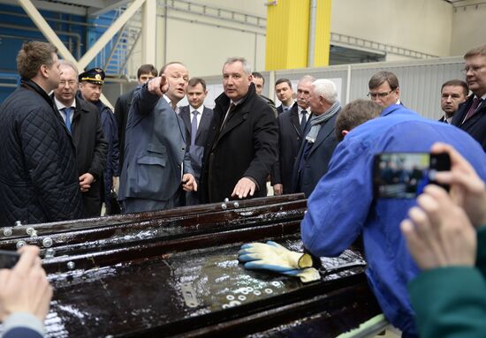Deputy Prime Minister Dmitry Rogozin visits Ulyanovsk