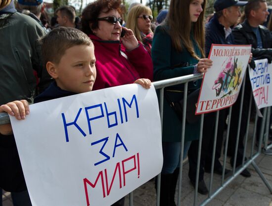 United Against Terror nation-wide campaign in Russian cities