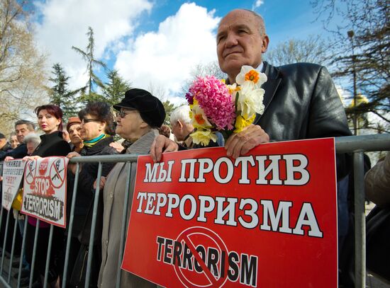 United Against Terror nation-wide campaign in Russian cities