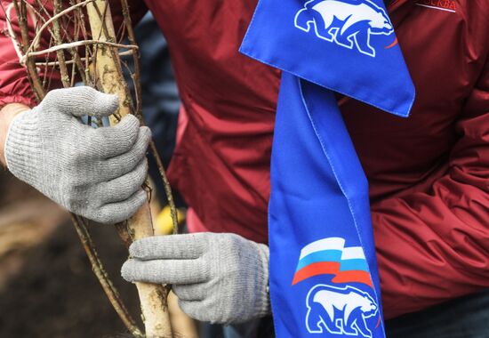 Community Cleanup Day in Moscow