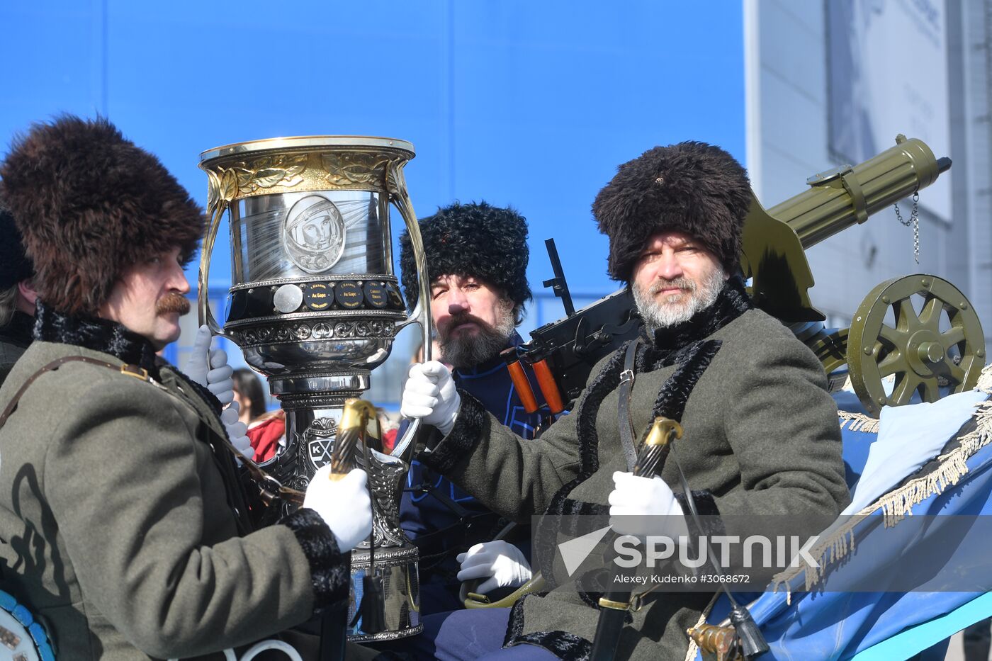 Kontinental Hockey League. Metallurg (Magnitogorsk) vs. SKA