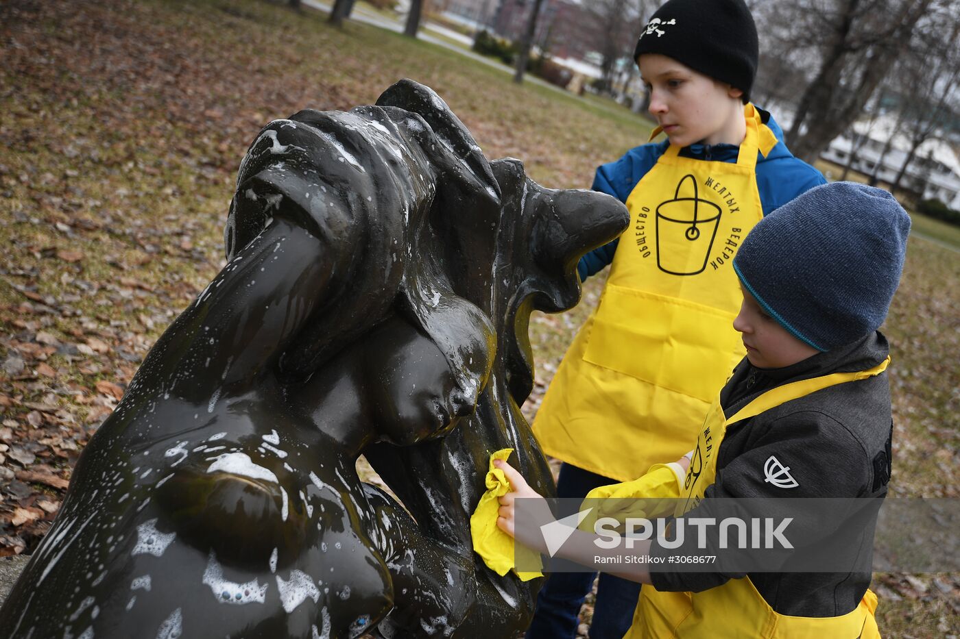 Community Cleanup Day in Moscow