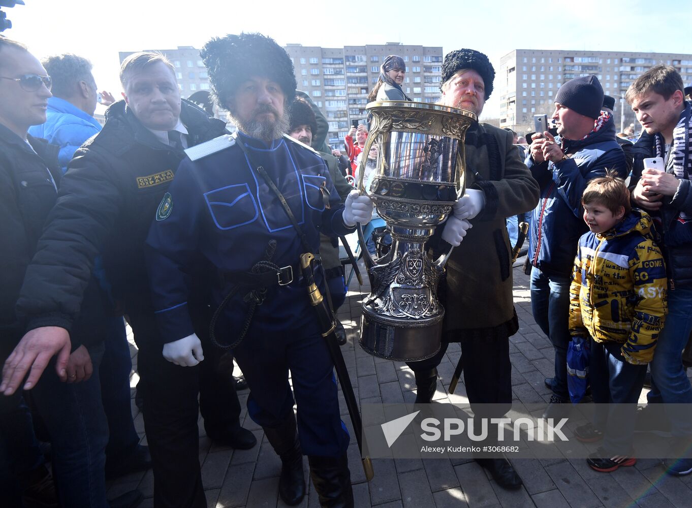 Kontinental Hockey League. Metallurg (Magnitogorsk) vs. SKA