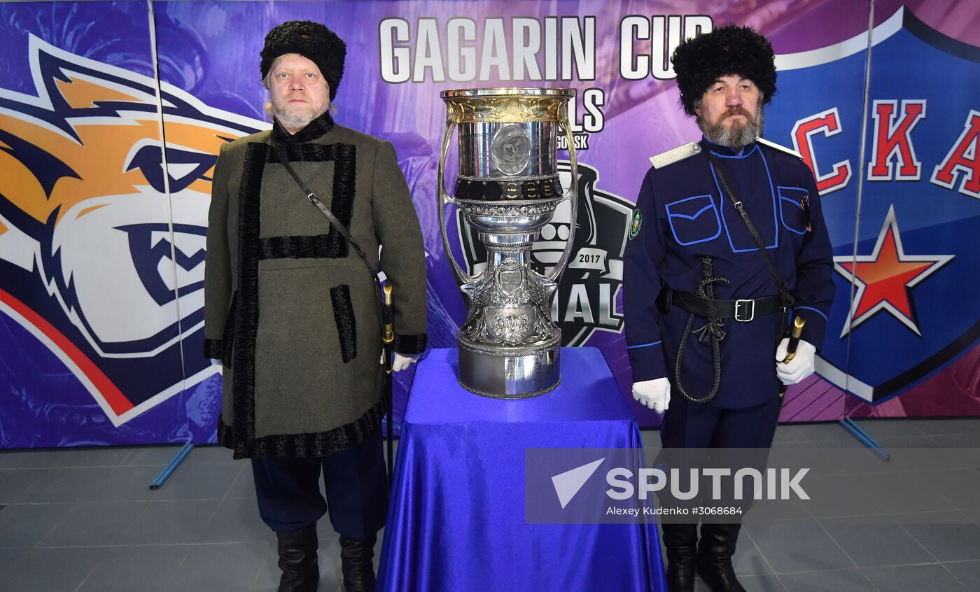 Kontinental Hockey League. Metallurg (Magnitogorsk) vs. SKA