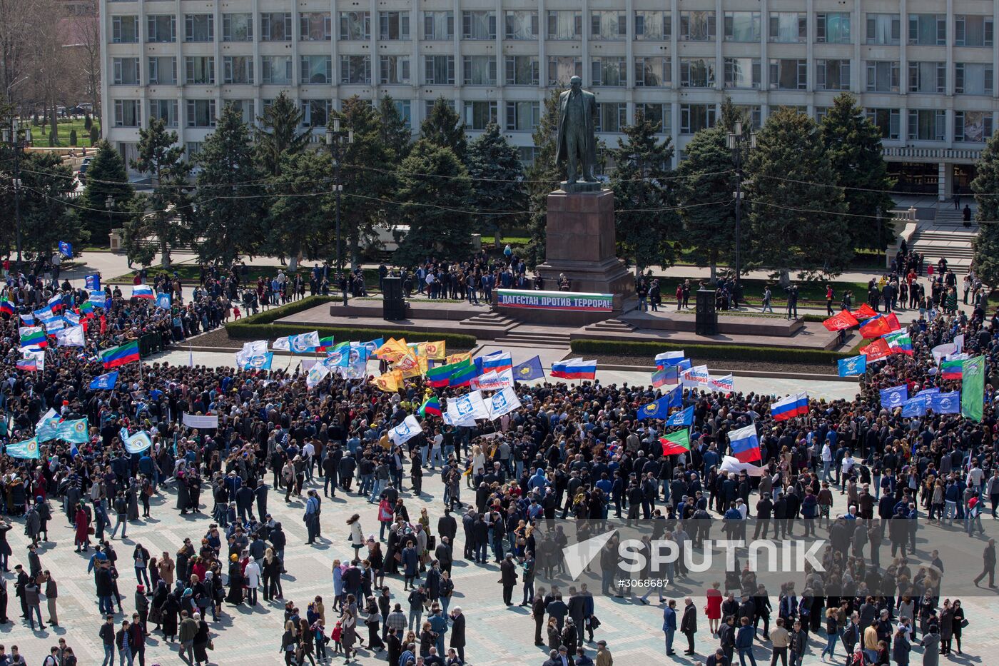 United Against Terror nation-wide campaign in Russian cities