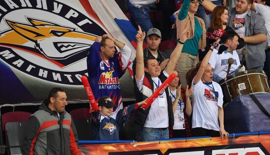Kontinental Hockey League. Metallurg (Magnitogorsk) vs. SKA