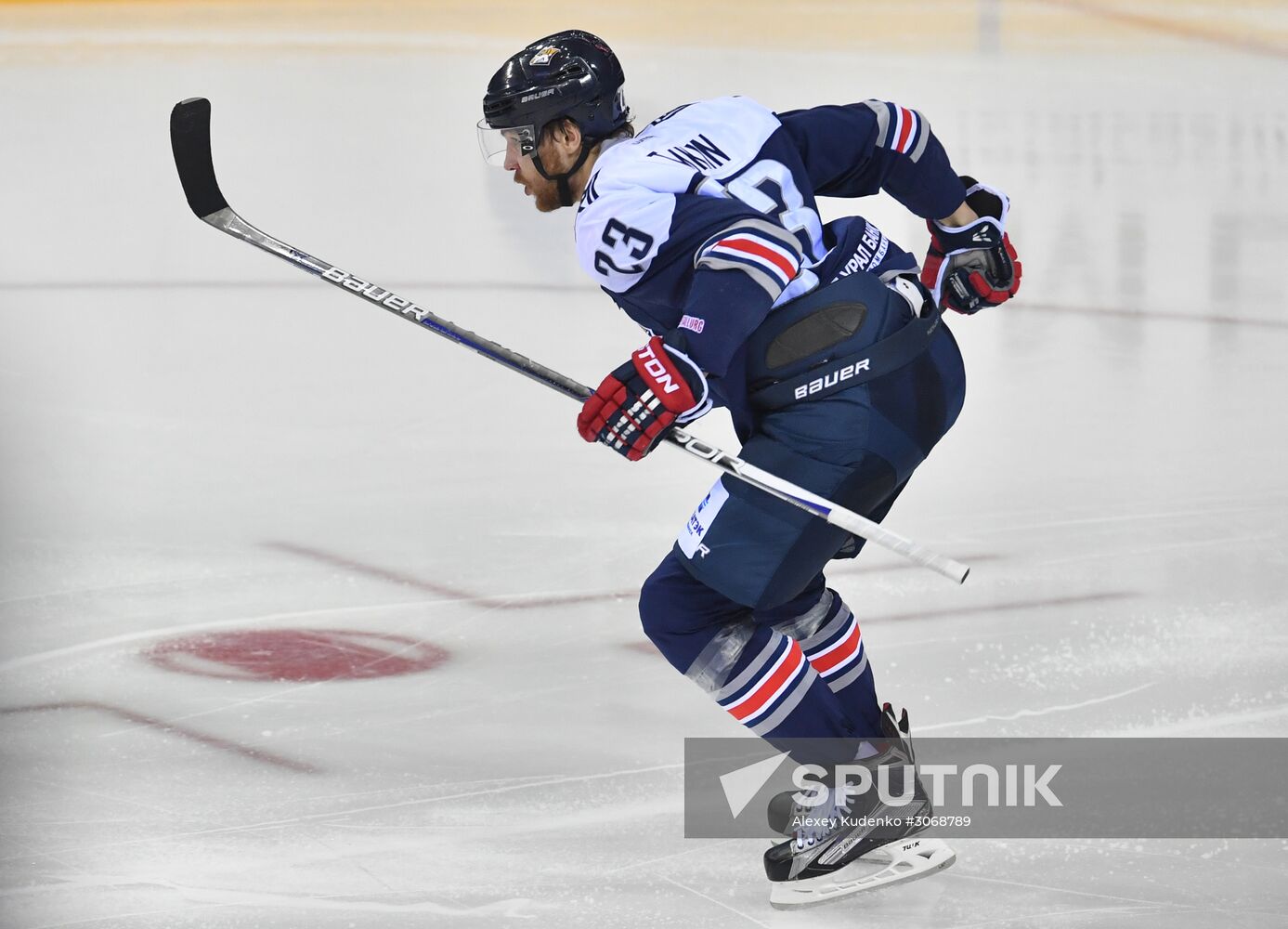 Kontinental Hockey League. Metallurg (Magnitogorsk) vs. SKA