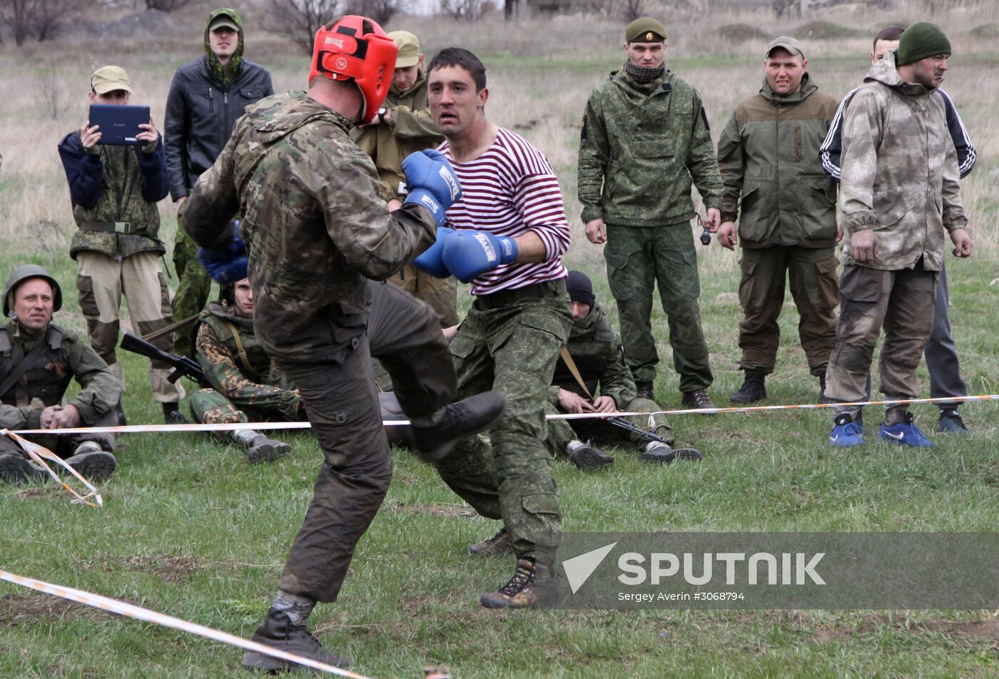 Competitions among special forces soldiers held in Donetsk People's Republic