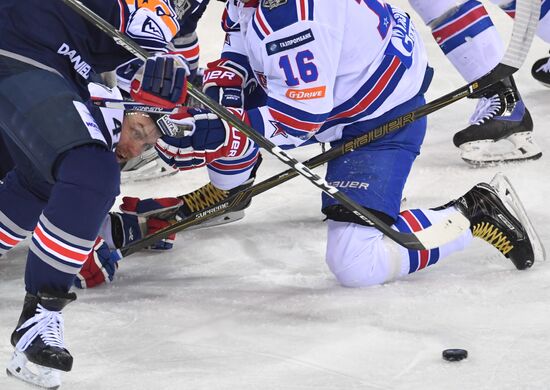 Kontinental Hockey League. Metallurg (Magnitogorsk) vs. SKA