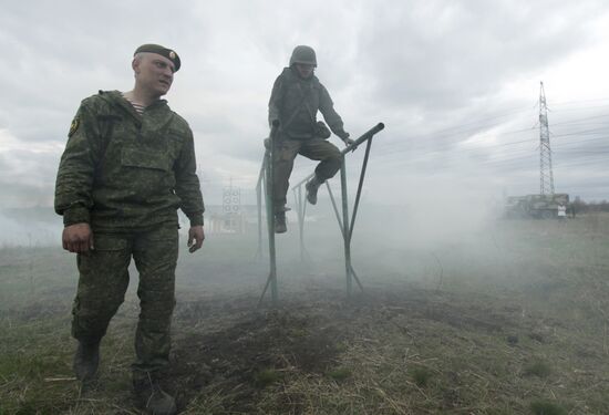 Competitions among special forces soldiers held in Donetsk People's Republic