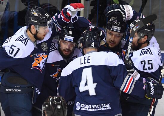 Kontinental Hockey League. Metallurg (Magnitogorsk) vs. SKA