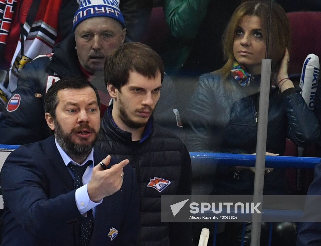 Kontinental Hockey League. Metallurg (Magnitogorsk) vs. SKA
