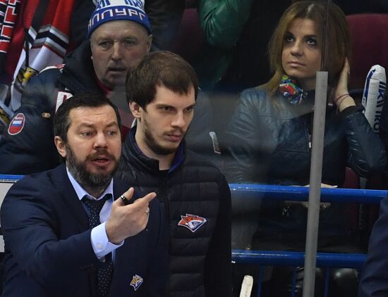 Kontinental Hockey League. Metallurg (Magnitogorsk) vs. SKA