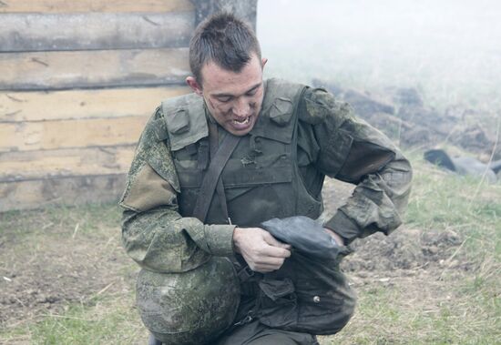 Competitions among special forces soldiers held in Donetsk People's Republic