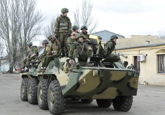 Competitions among special forces soldiers held in Donetsk People's Republic